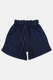 navy cotton shorts - playmore
