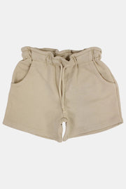 beige cotton shorts - playmore