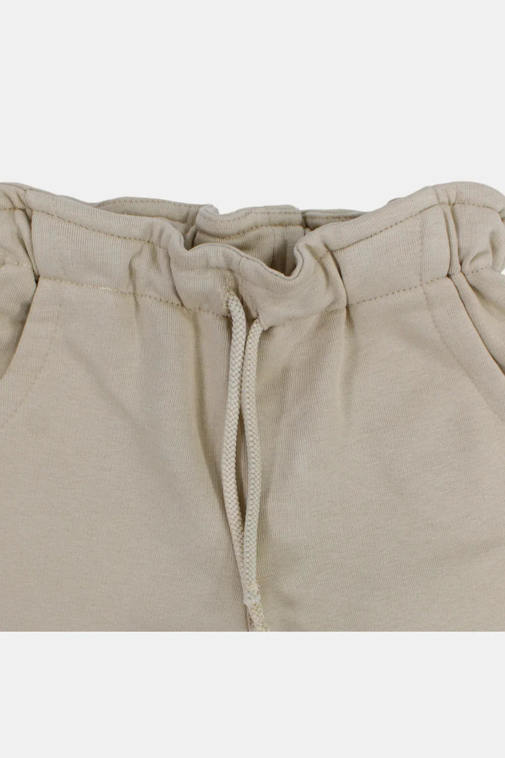 beige cotton shorts - playmore