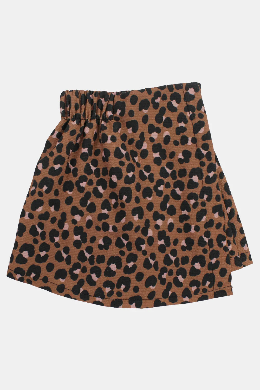 baby girls brown leopard skirt/shorts - playmore