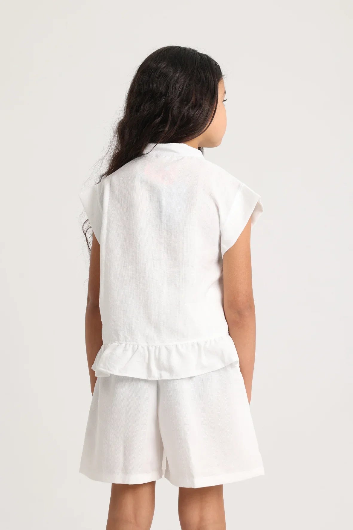 girls short – offwhite - playmore