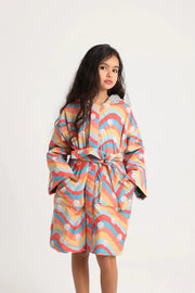 Unisex Kids Swim Robe – Smile Sleeves - playmore