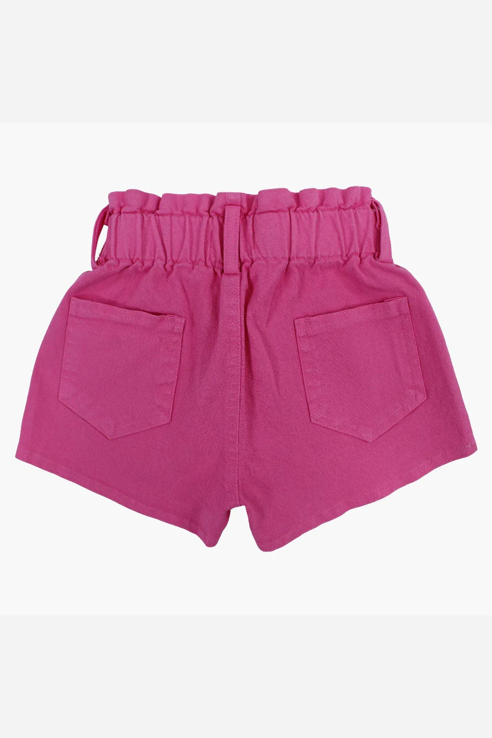 Girls Gabardine Shorts – Fuchsia - playmore