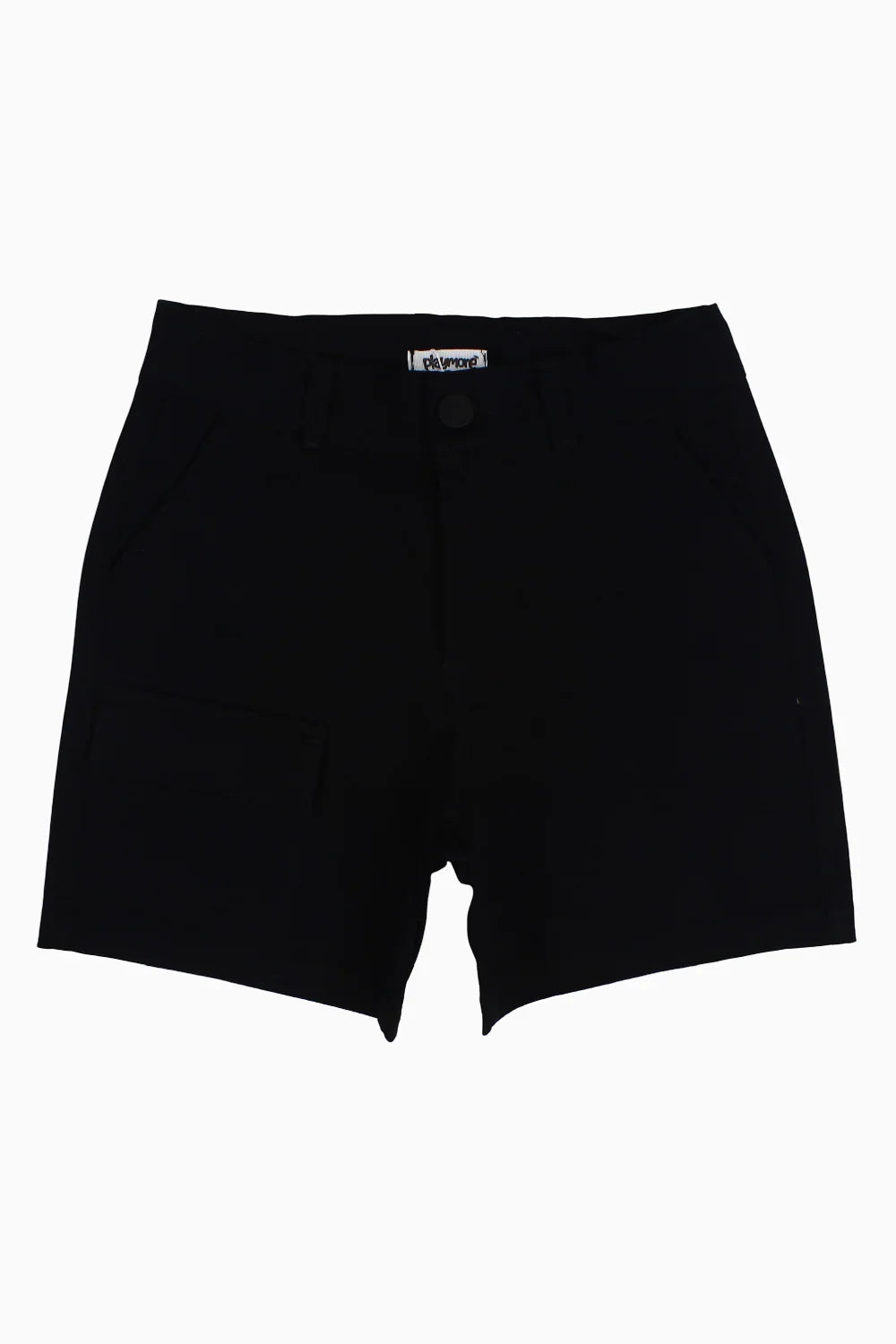 Boys Gabardine Shorts – Black - playmore