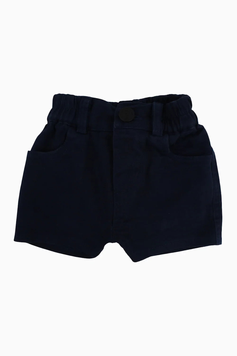 Baby Boys Gabardine Shorts – Navy - playmore