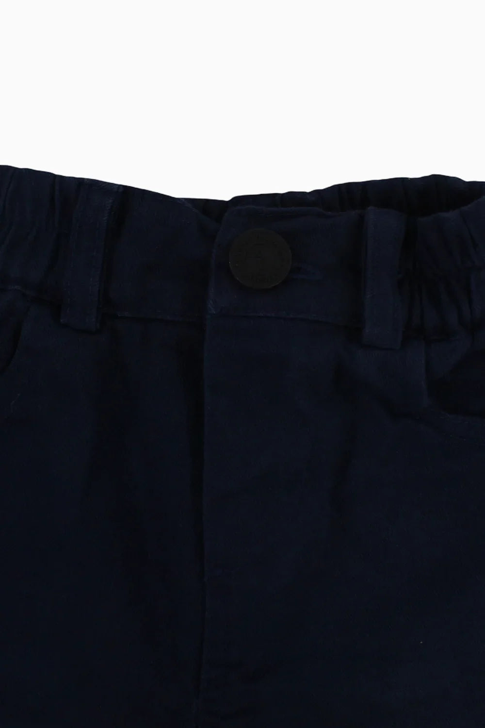 Baby Boys Gabardine Shorts – Navy - playmore