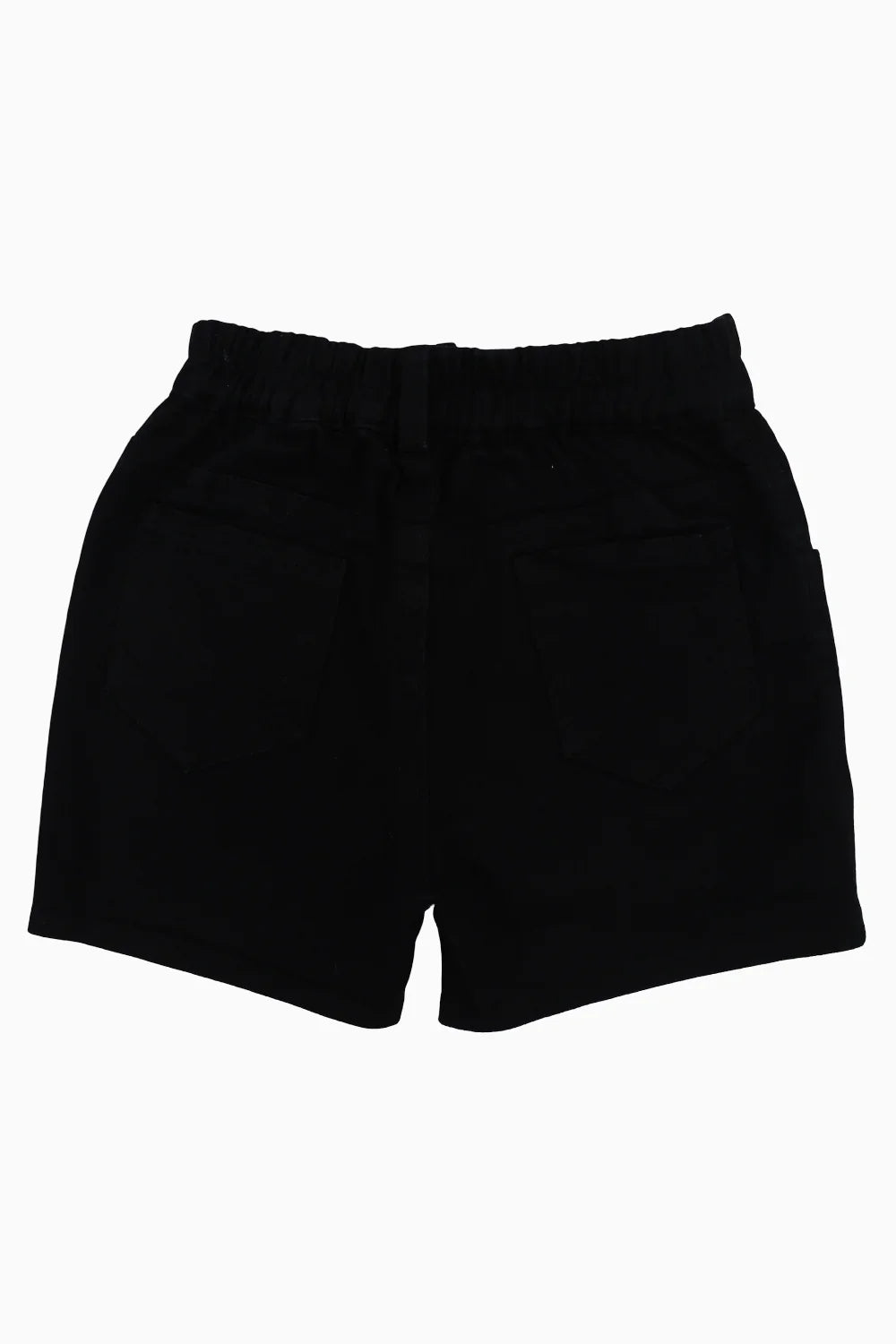 Baby Boys Gabardine Shorts – Black - playmore