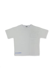 boys cotton t-shirt – offwhite "only fun moments" print