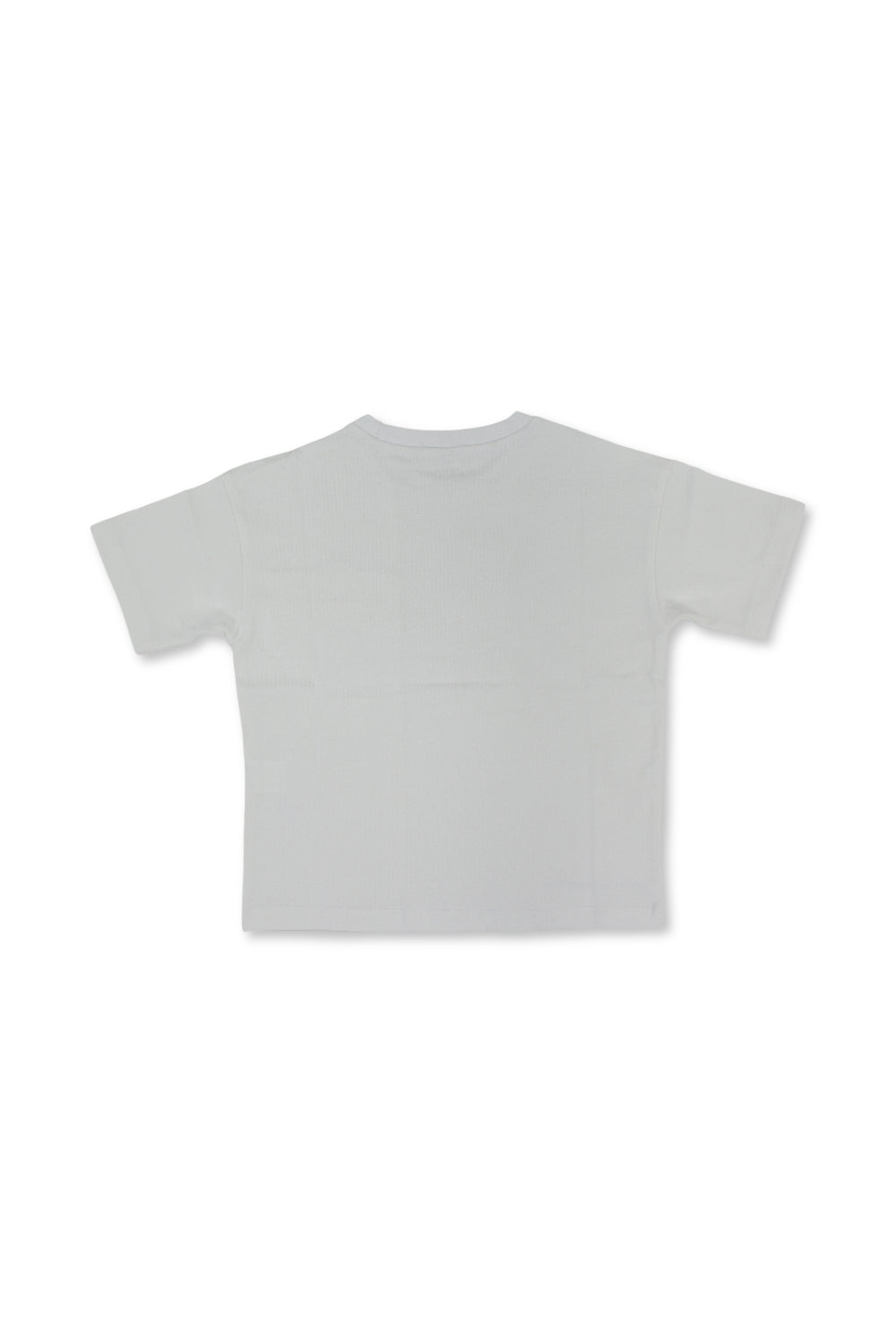 boys cotton t-shirt – offwhite "only fun moments" print