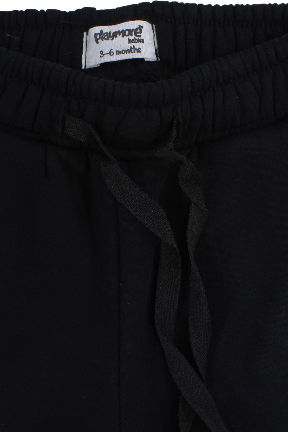 Unisex cotton sweatpants – black