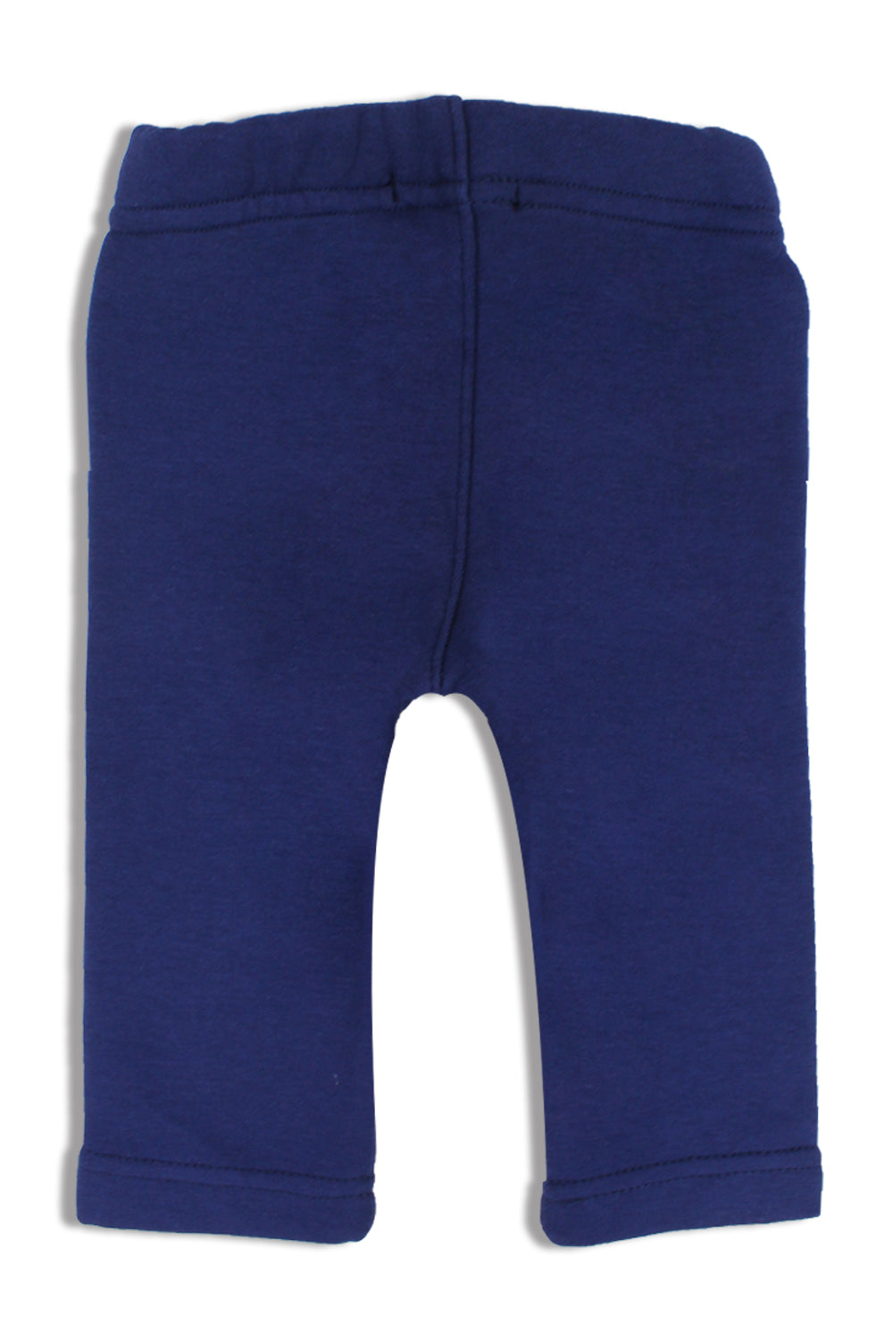unisex interlock fur leggings – navy