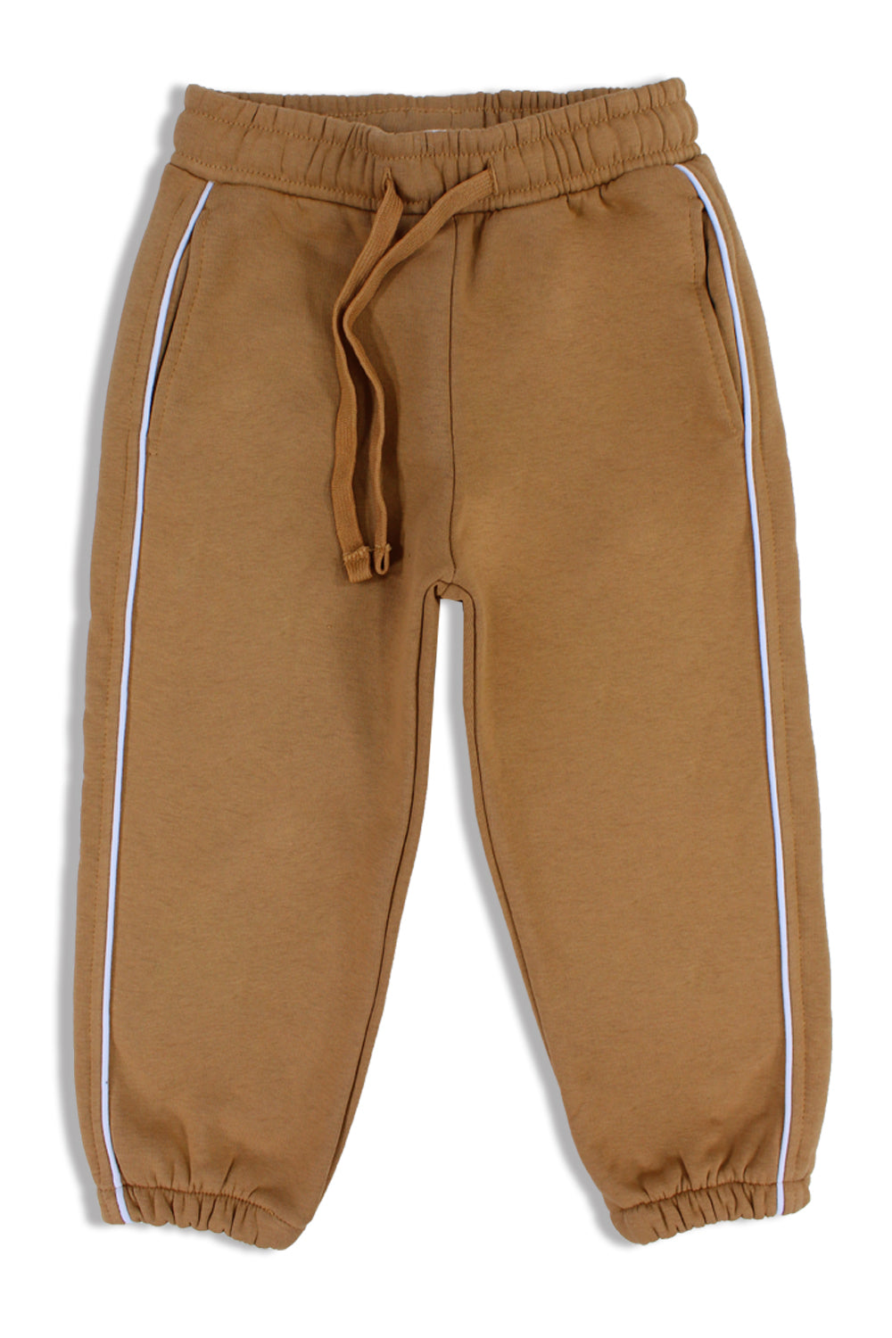 cotton sweatpants – camel