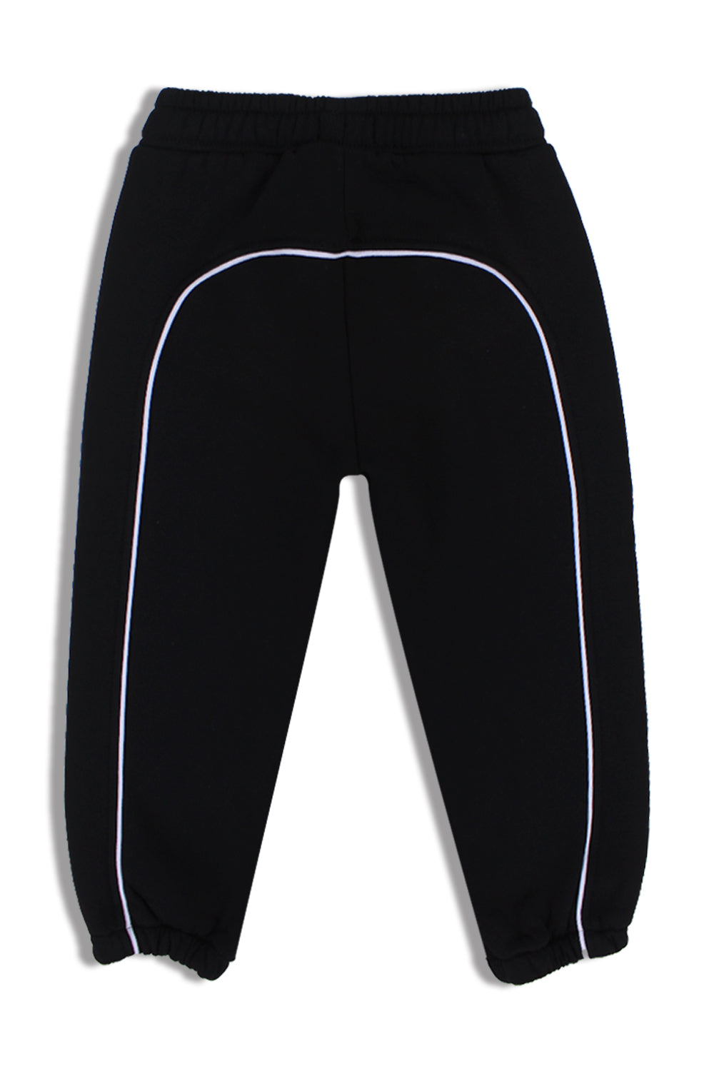 unisex cotton sweatpants – black