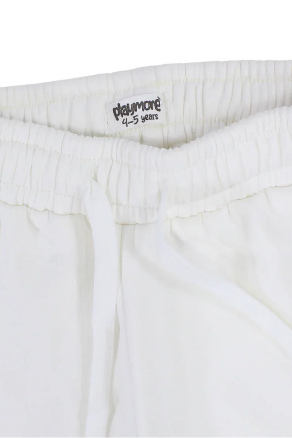 unisex cotton sweatpants - offwhite & navy