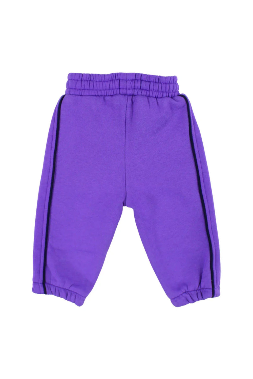 unisex baby cotton sweatpants - purple