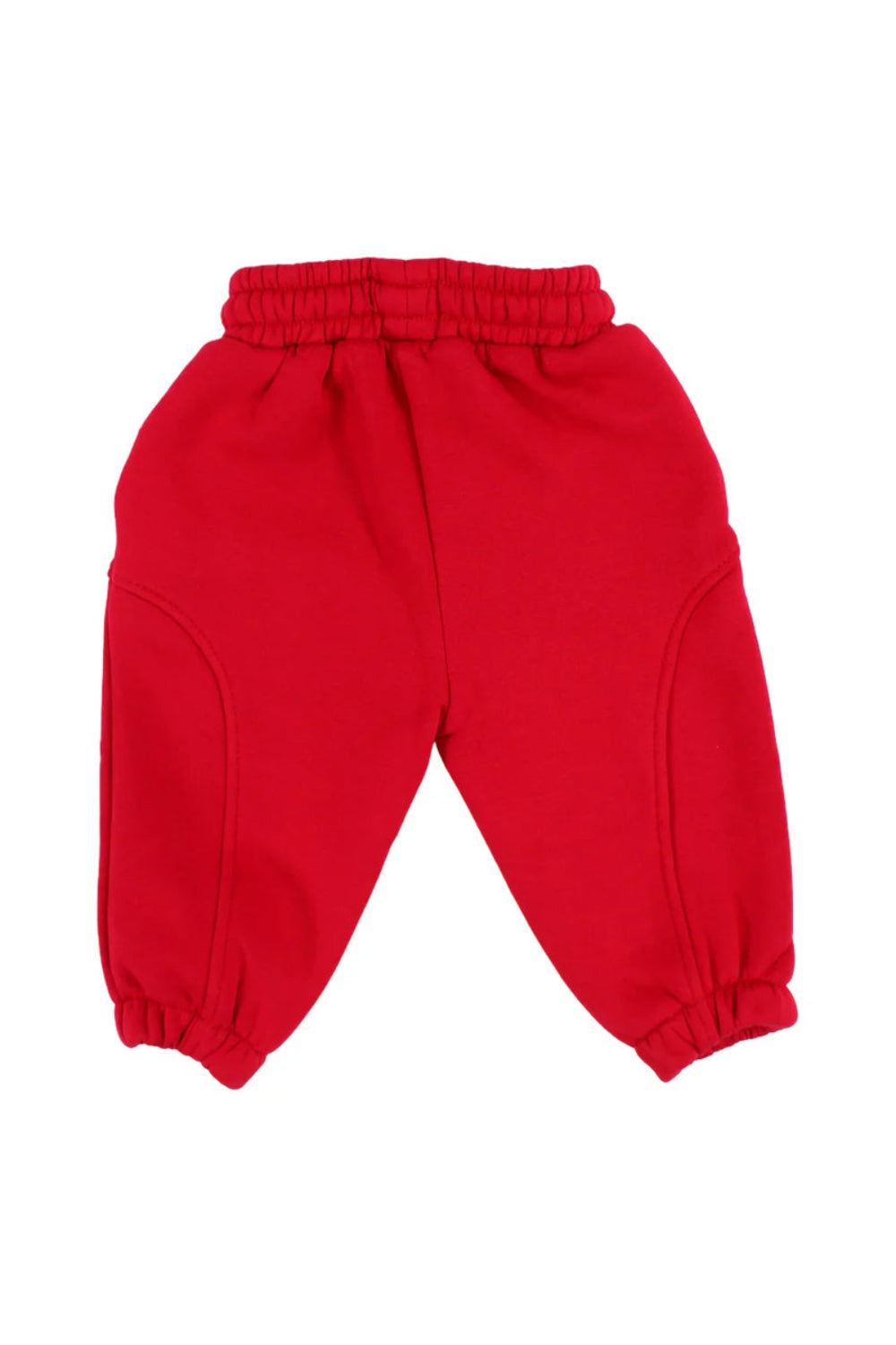 unisex cotton sweatpants - red