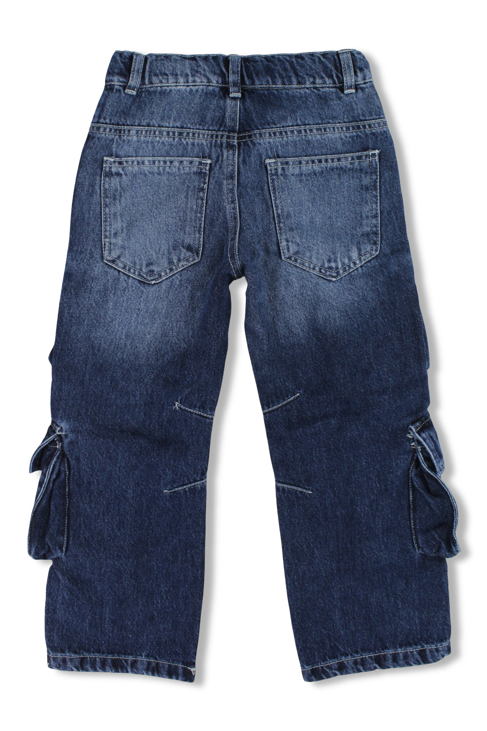 unisex denim pants – navy