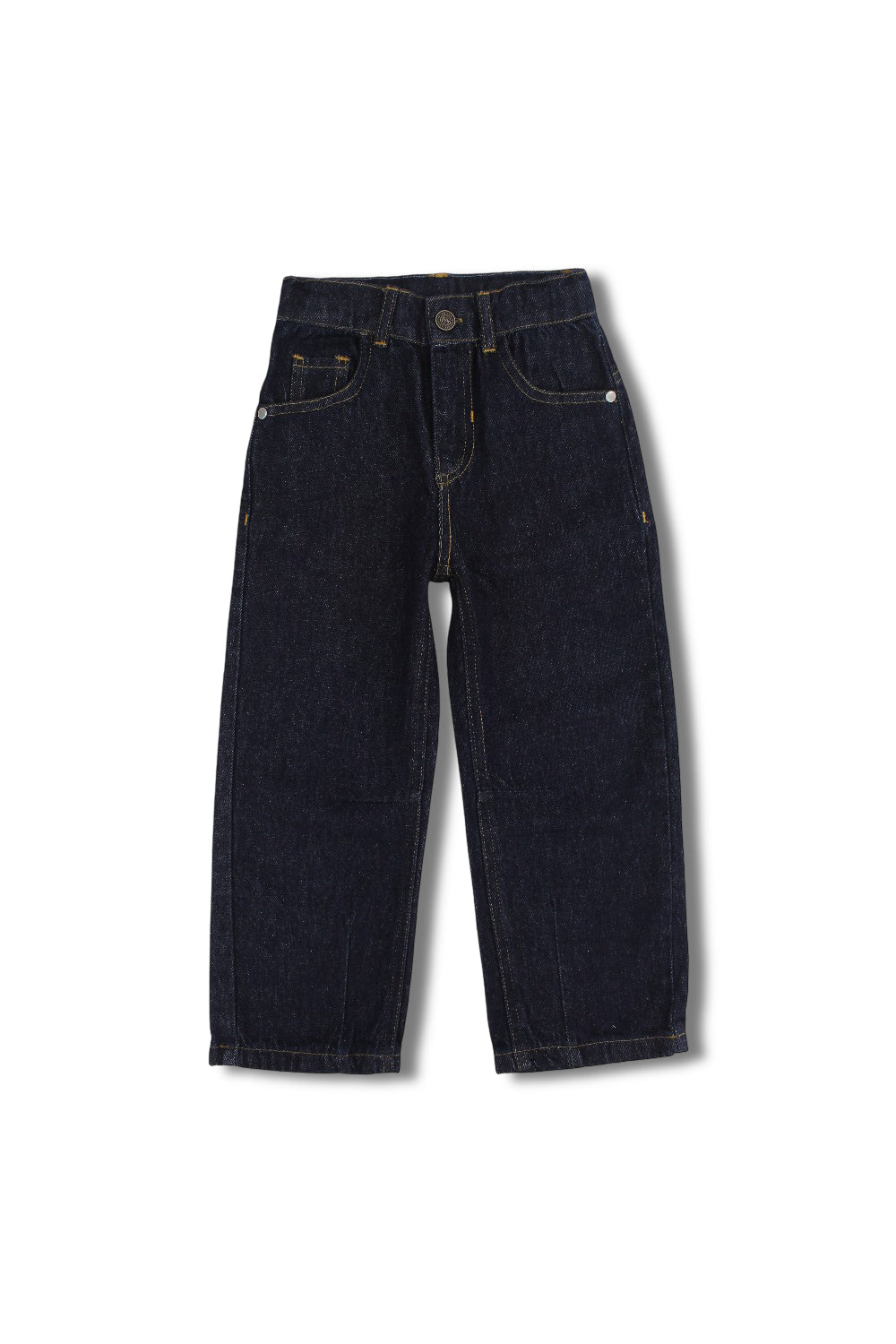 unisex raw denim pants