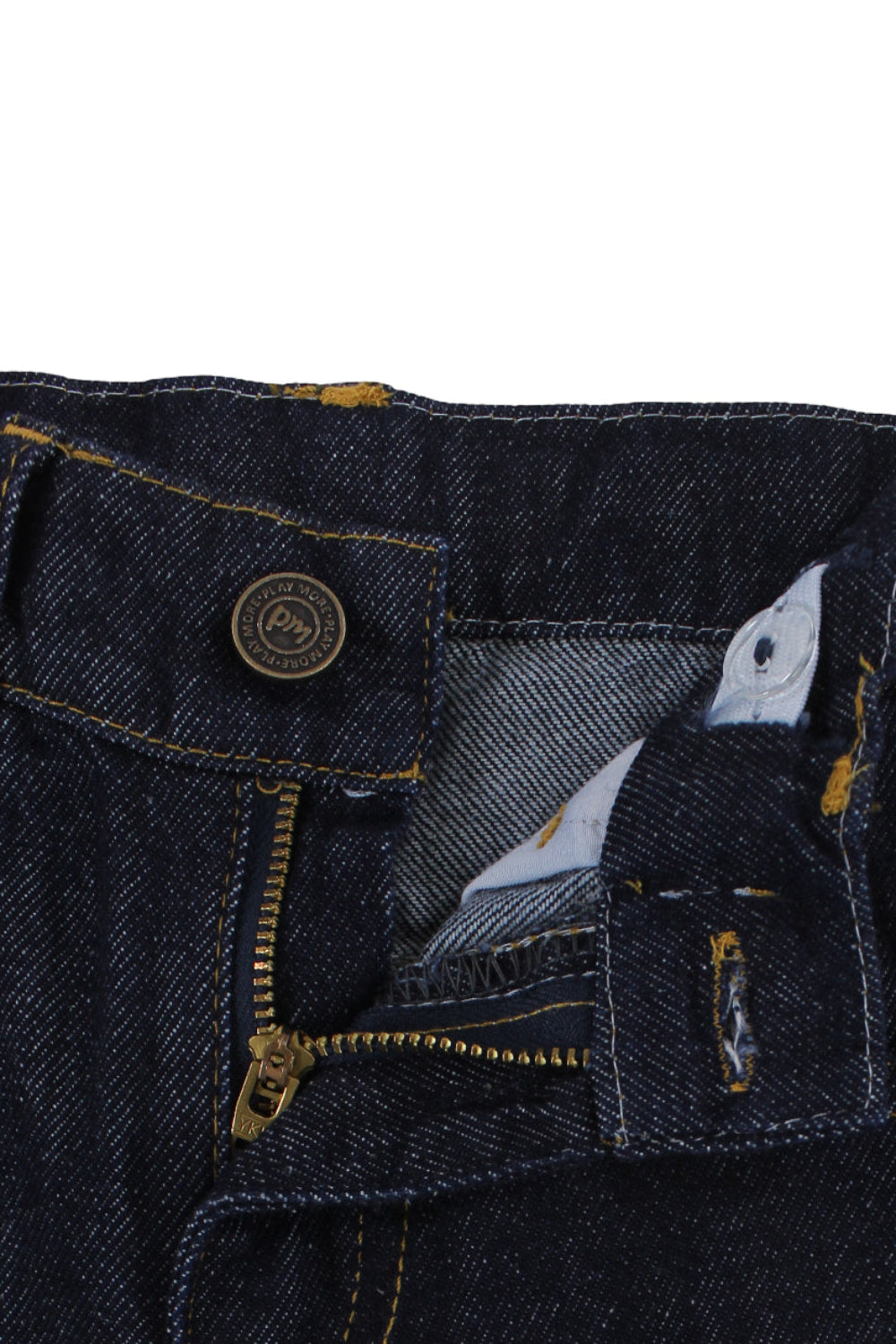 unisex raw denim pants