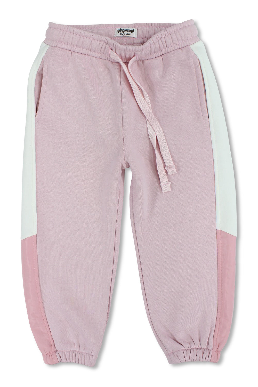 girls cotton sweat pants – pink