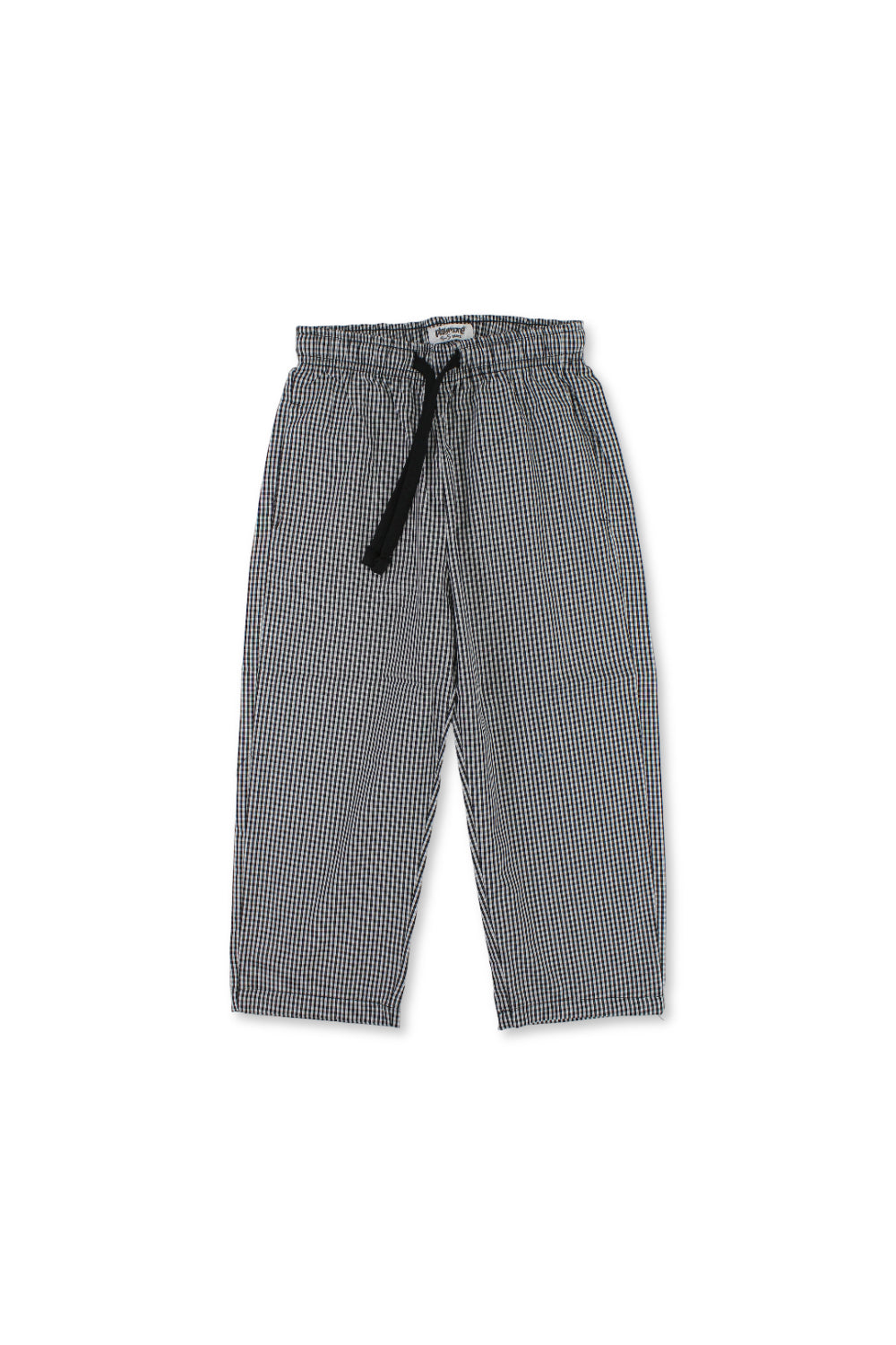 unisex cotton pants – black & white