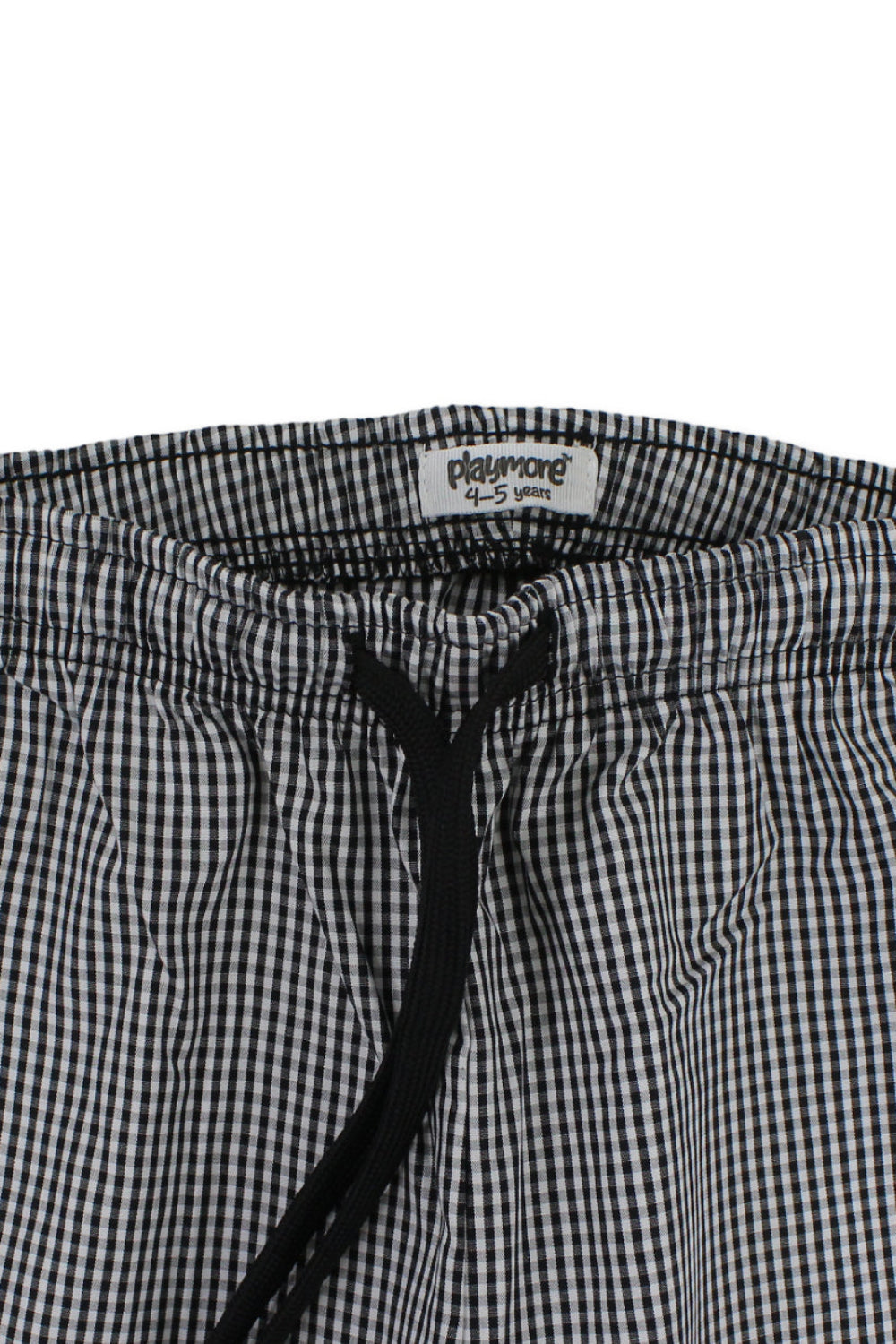 unisex cotton pants – black & white