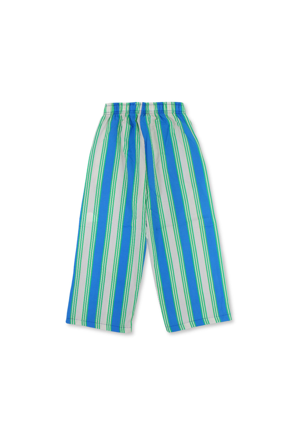 unisex cotton pants – blue & offwhite