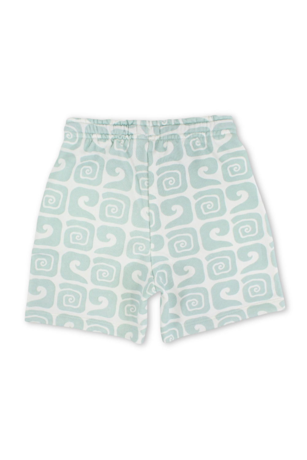 boys cotton shorts – printed mint
