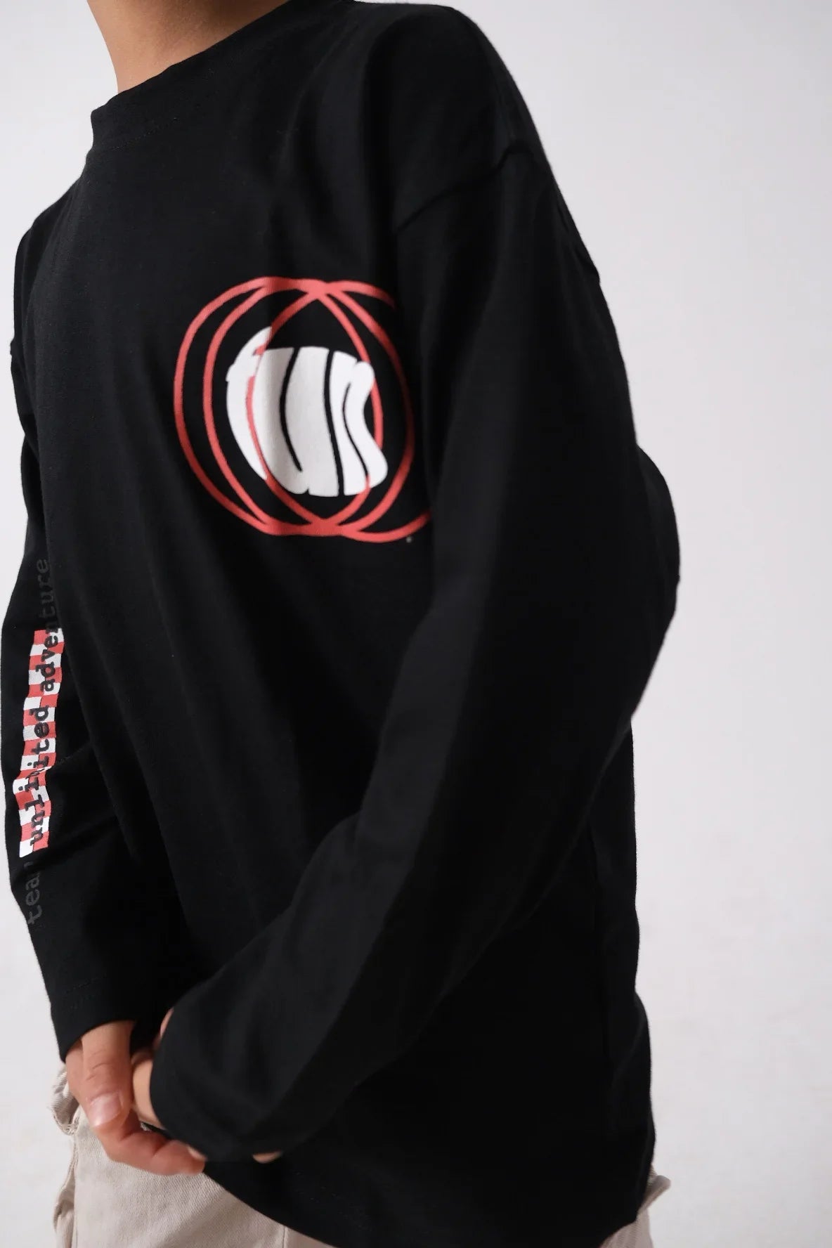 "always having fun" long-sleeved t-shirt - playmore