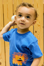 short-sleeved lion tee - playmore