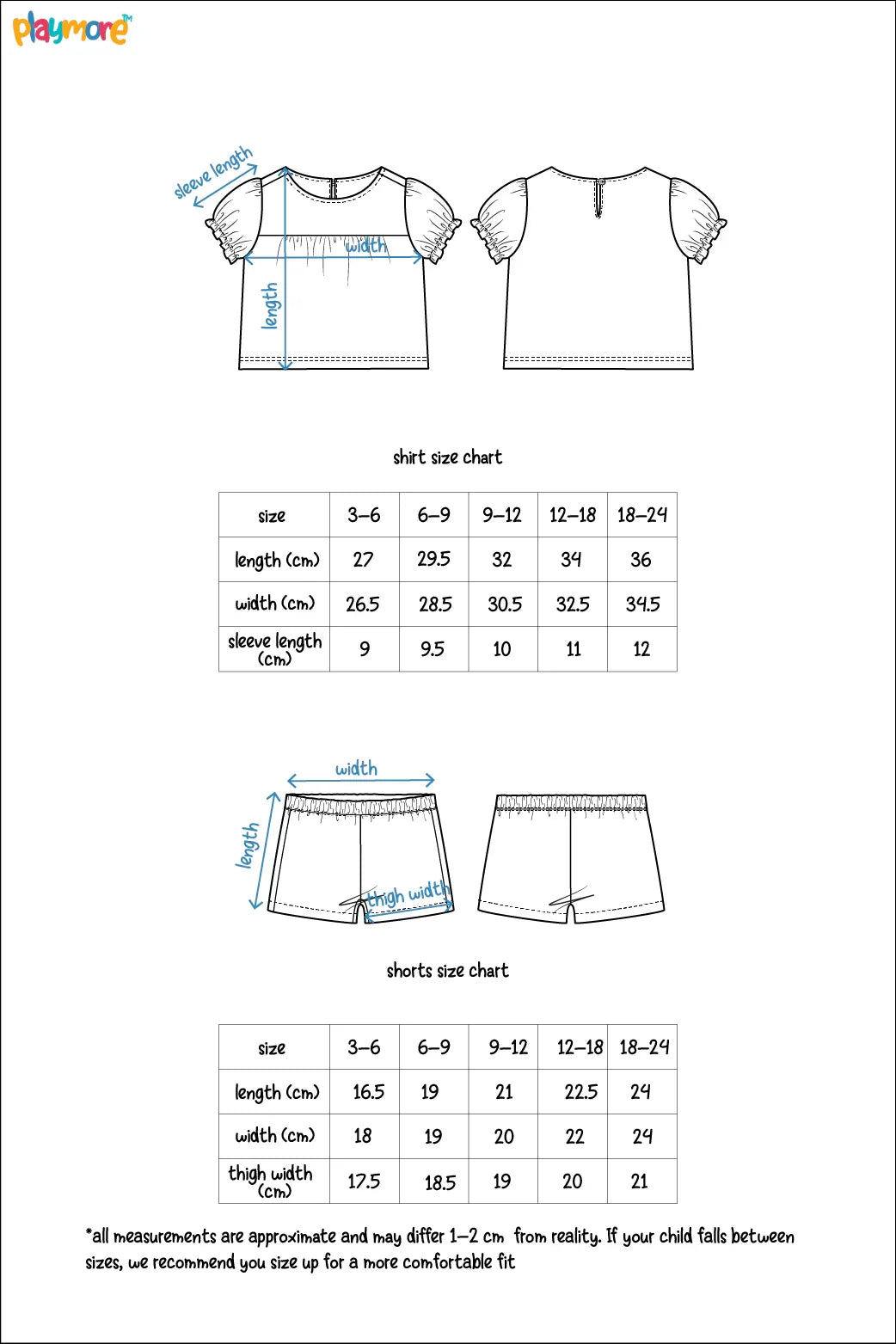 white 2-piece outfit set - playmore