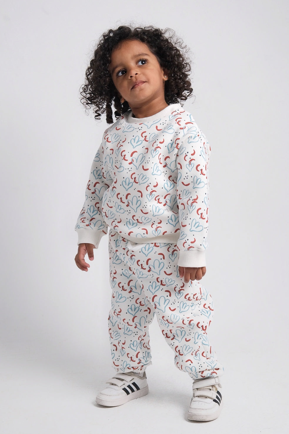 unisex offwhite printed long-sleeved sweatshirt - playmore