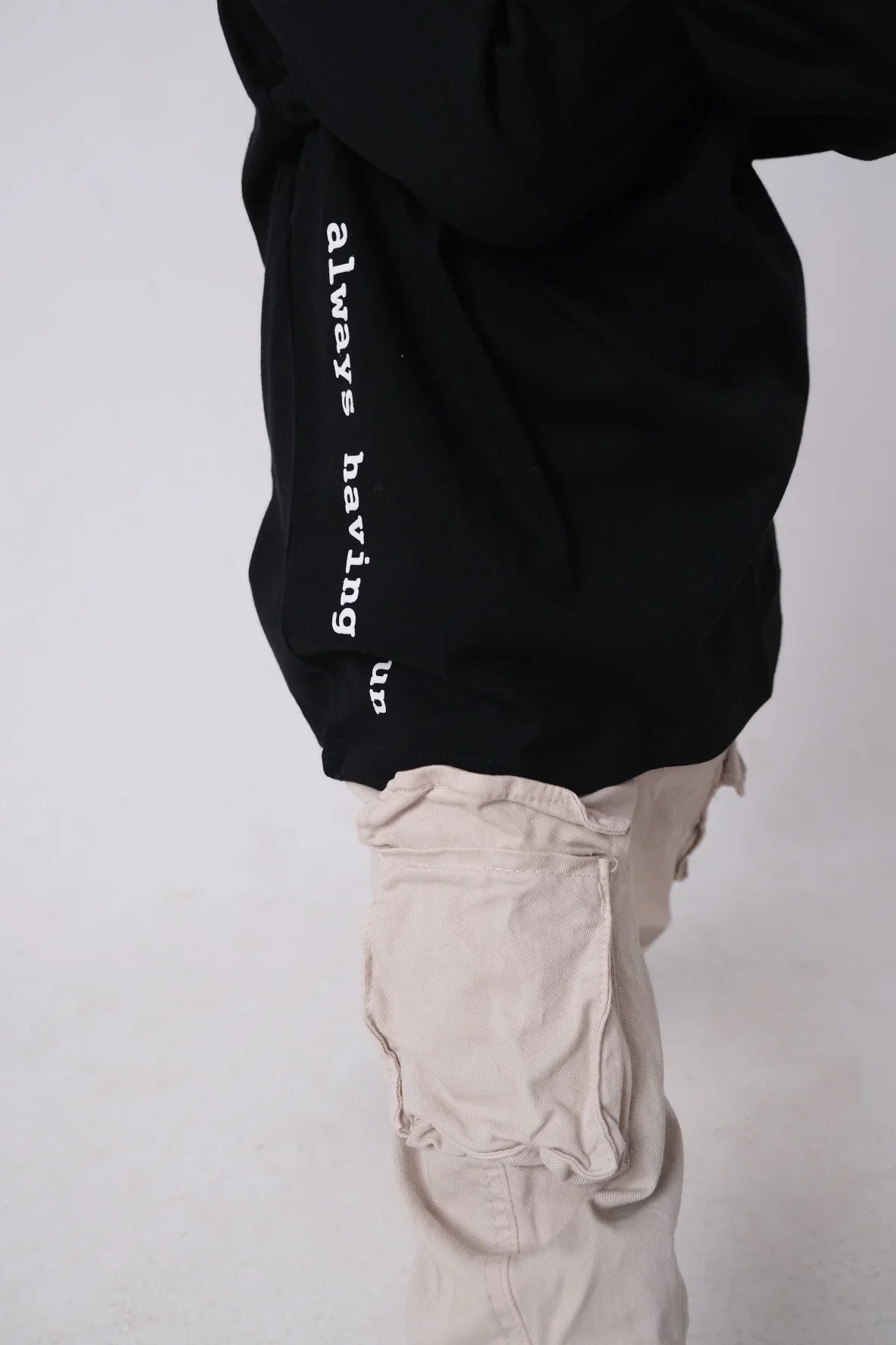 "always having fun" long-sleeved t-shirt - playmore