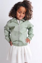 mint lightweight bomber jacket - playmore