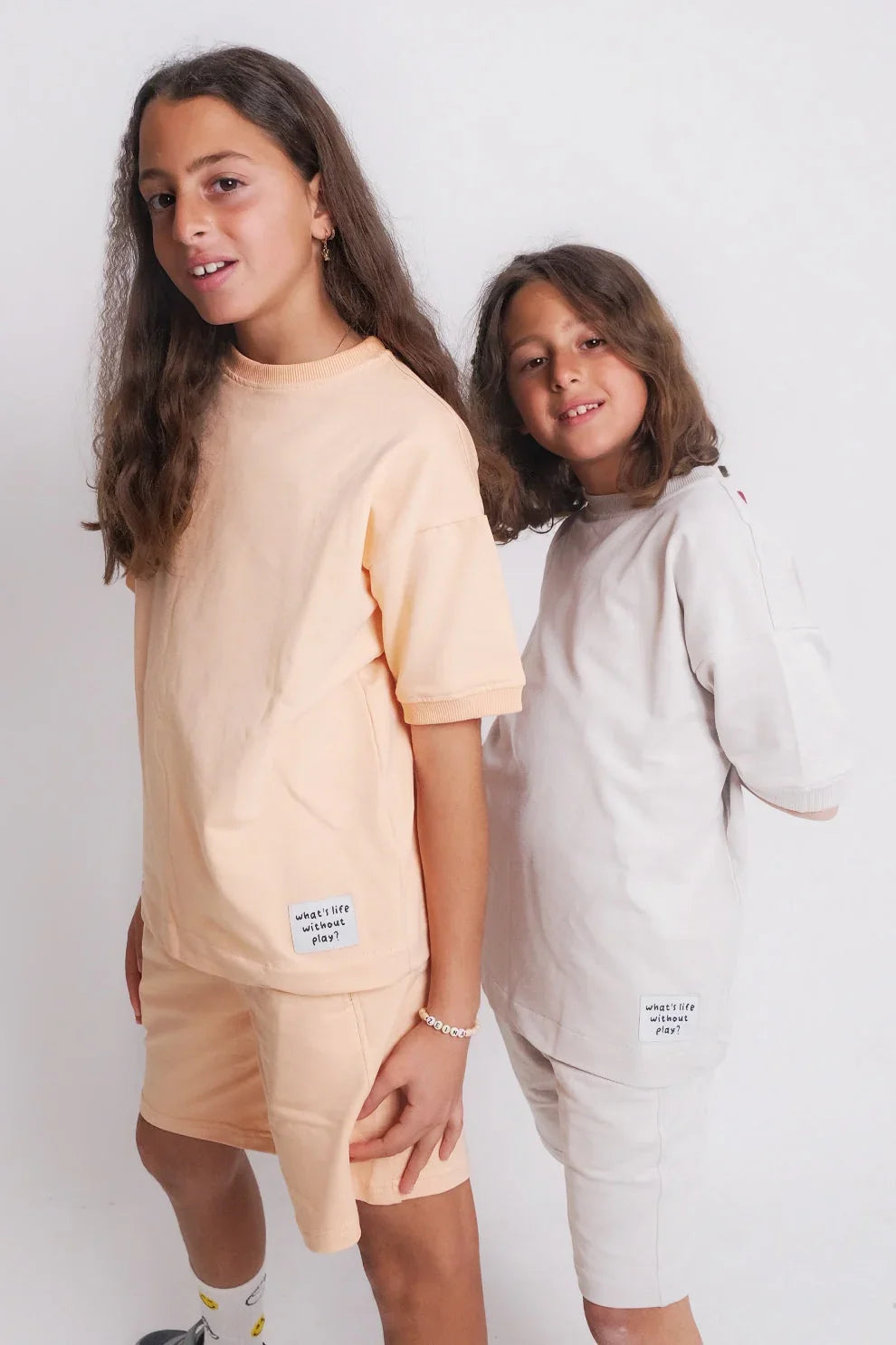 unisex salmon 2-piece outfit set - playmore