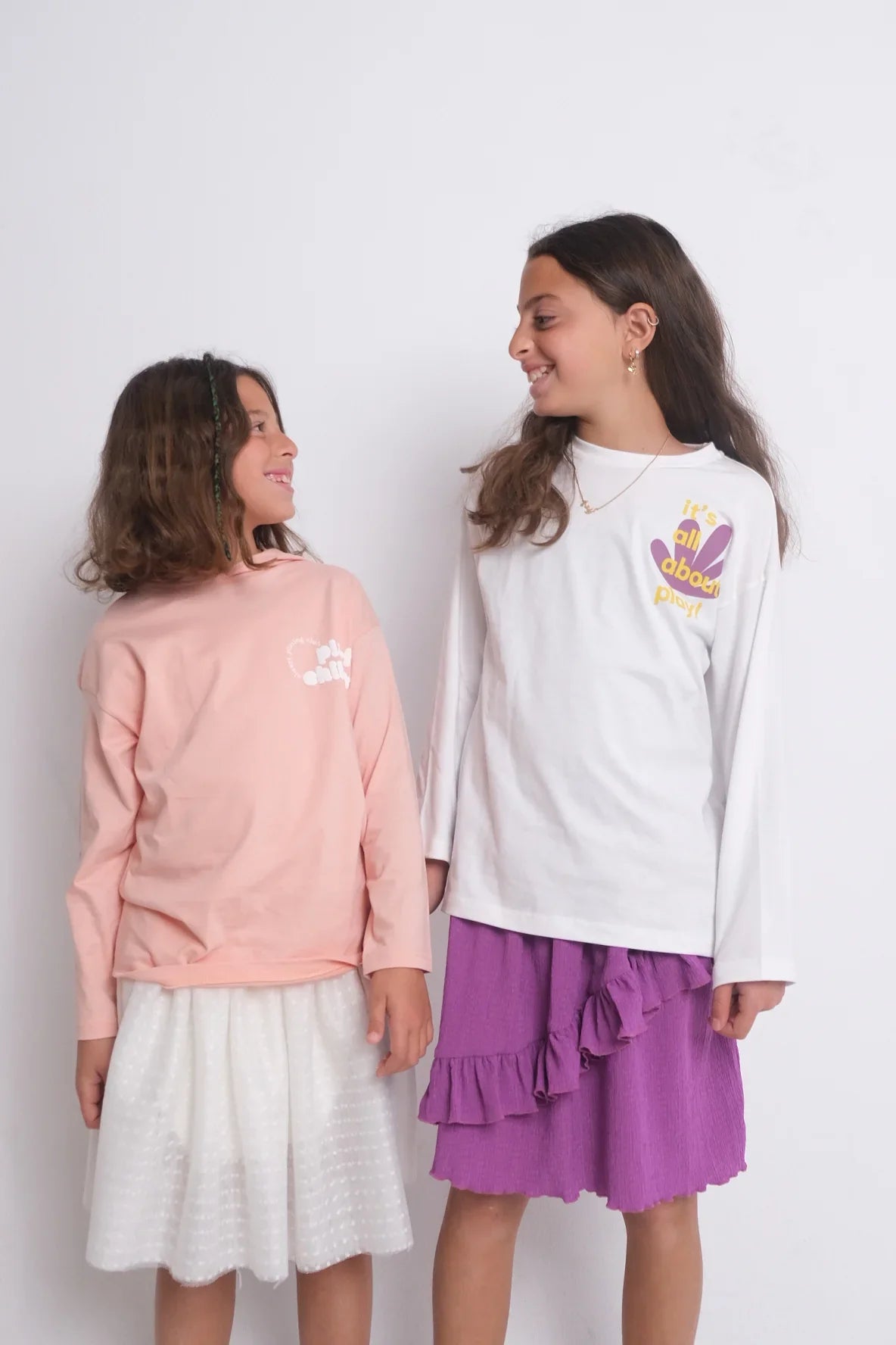 purple ruffled skirt - playmore