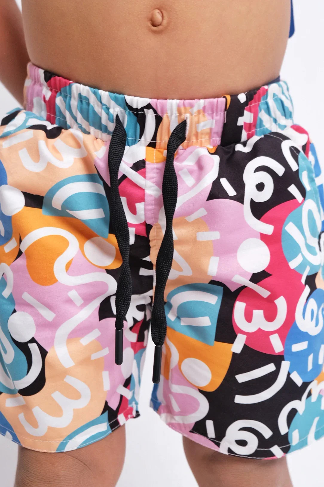 colorful doodles swimsuit - playmore