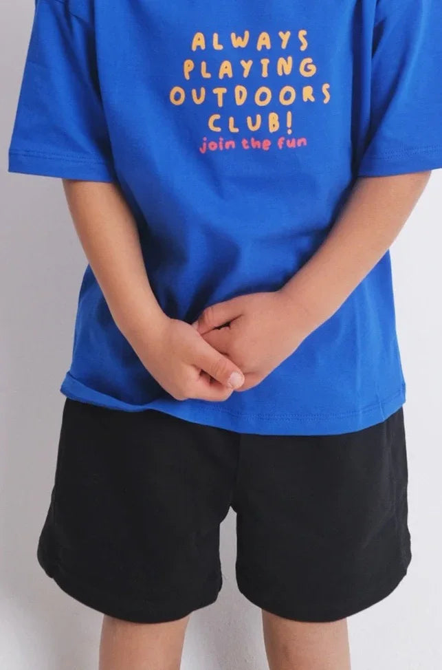 black side zipper shorts - playmore