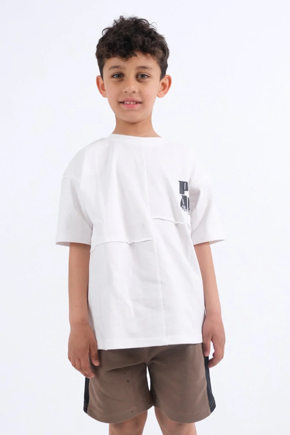 coffee side zipper shorts - playmore