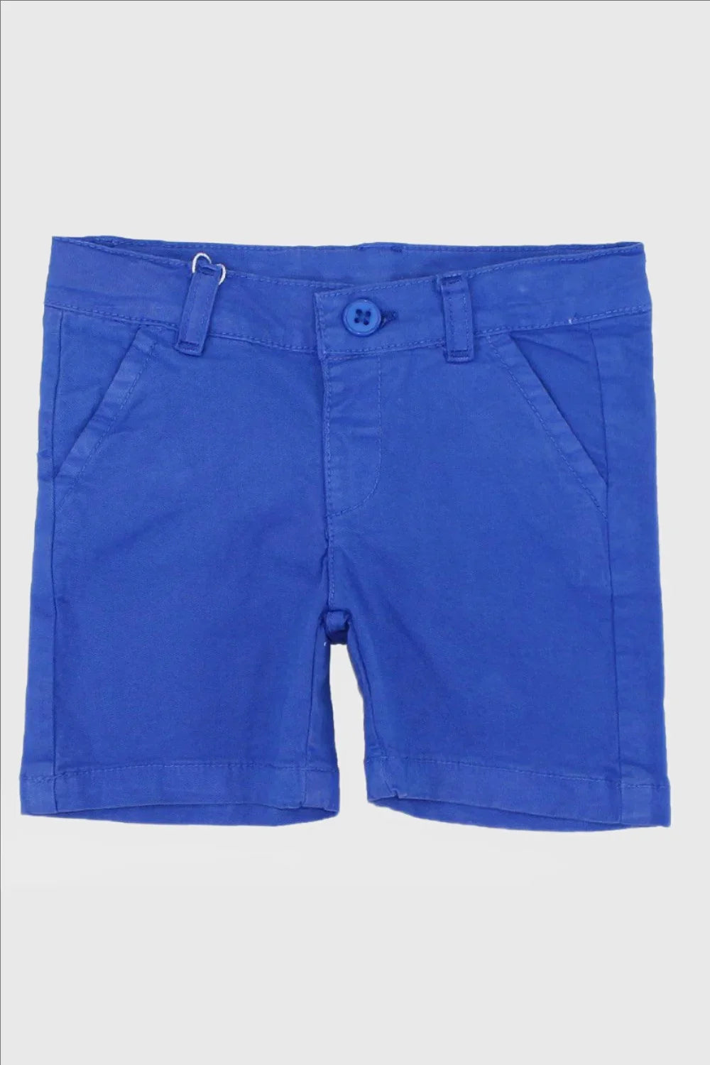 royal blue gabardine shorts - playmore